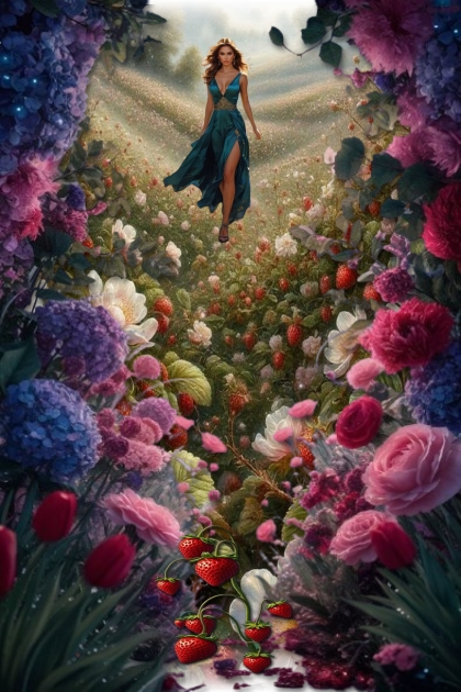 The path of flowers- Combinaciónde moda