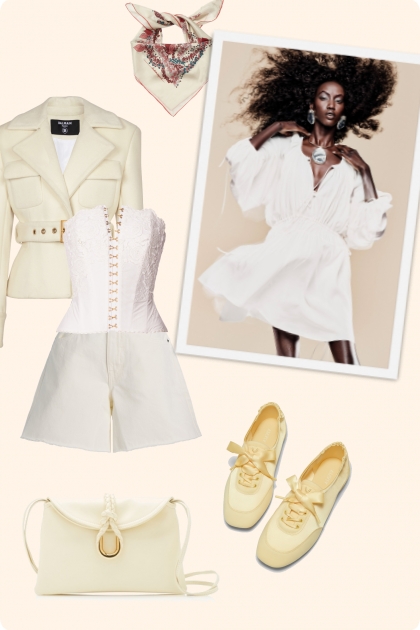Almost all in white