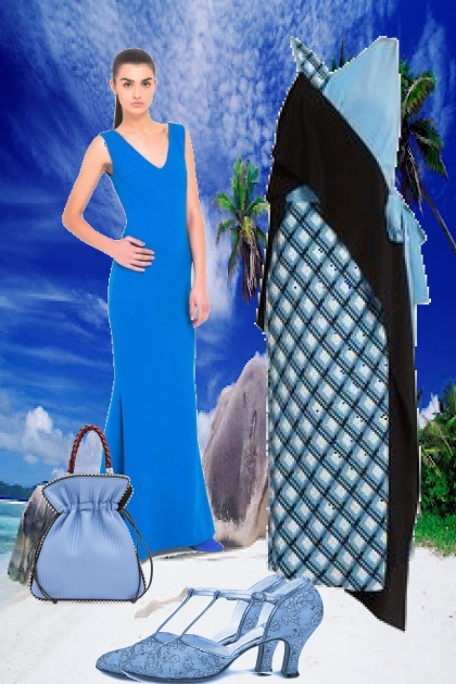 Blue dress 25