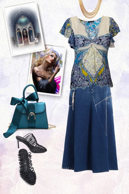 Outfit in blue 2