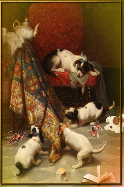 Pups&#039; pranks