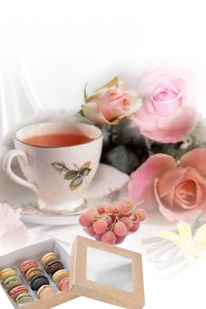 Tea and macarons