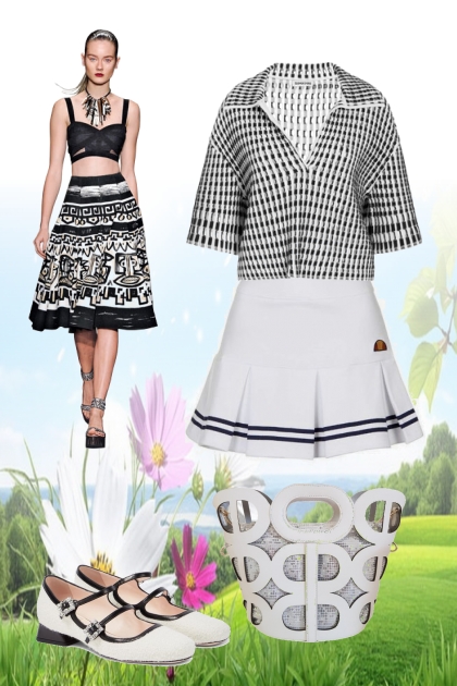Summer in black-n-white