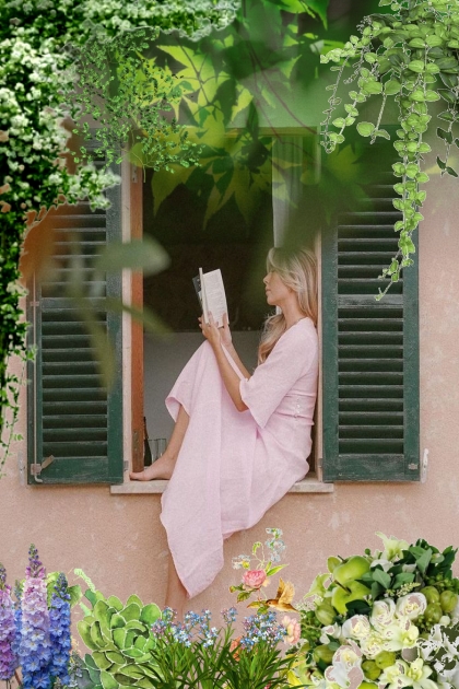 Window to the garden- Modna kombinacija