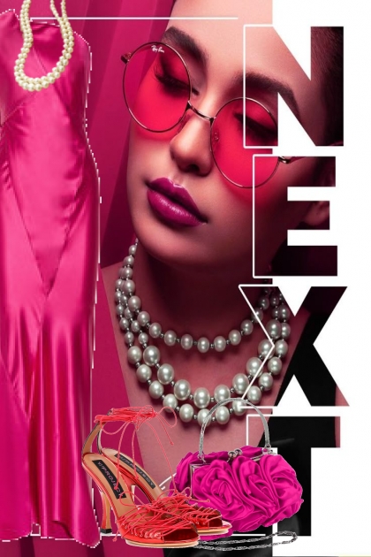 The main colour: magenta pink