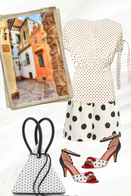 Street style: polka dot