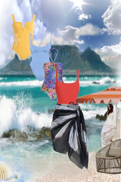 Ready for hot summer by the sea- Fashion set