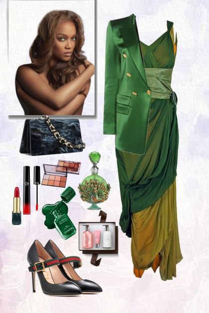 Cocktail dress with a jacket