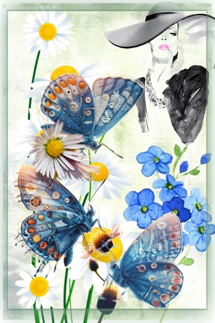 Butterflies in summer 2