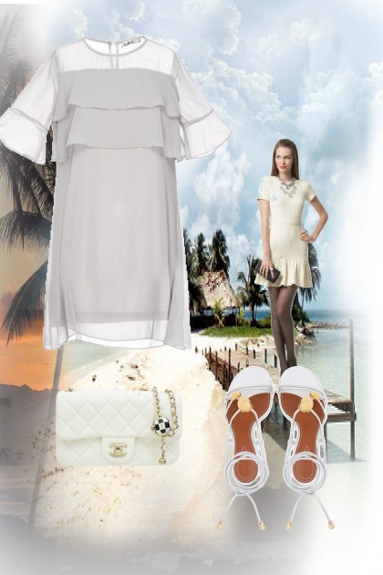 Flounce dress 25