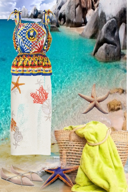 Outfit in sea style