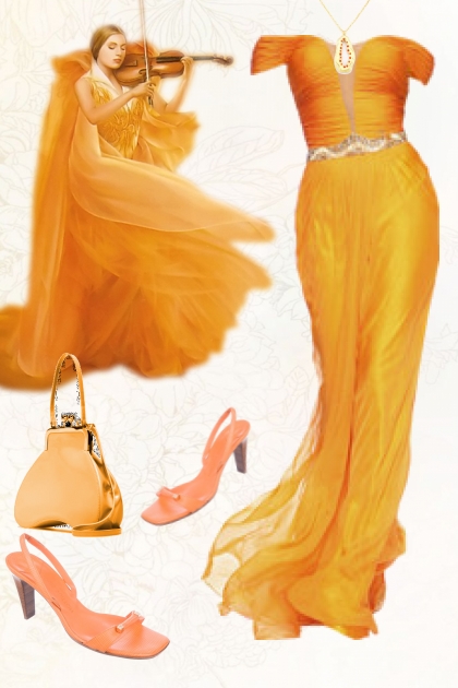 Romantic pech orange
