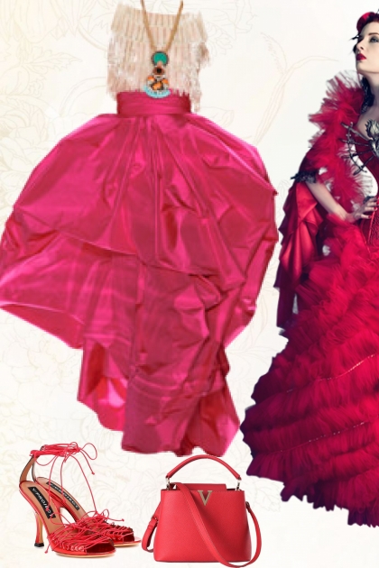 Glamour in magenta pink