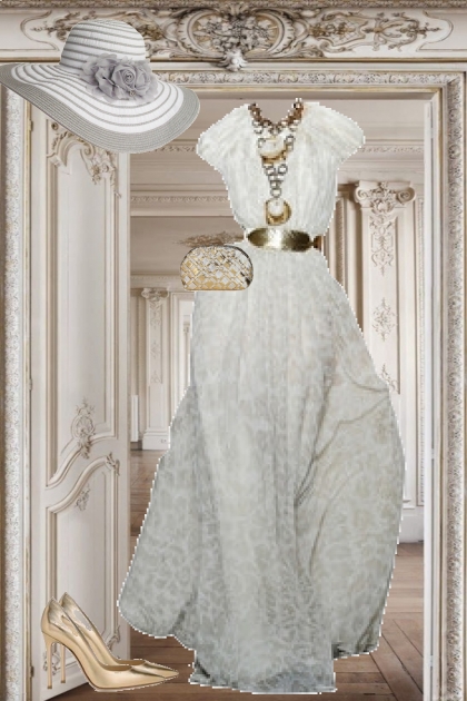 Cocktail dress in retro style