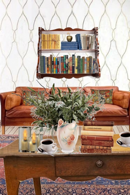 Books and coffee