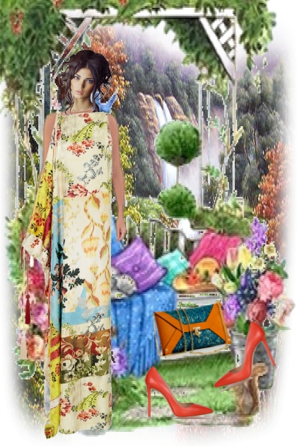 Summer long dress