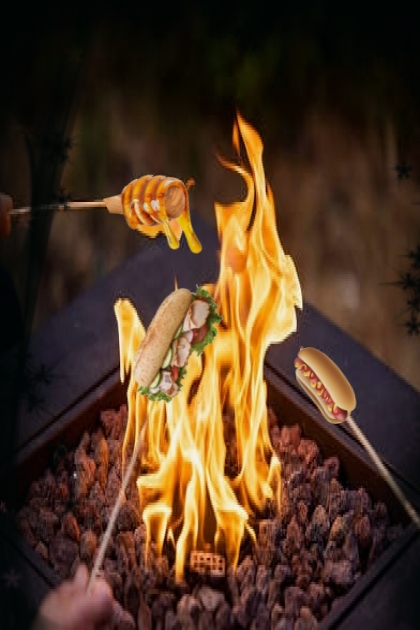 Open fire