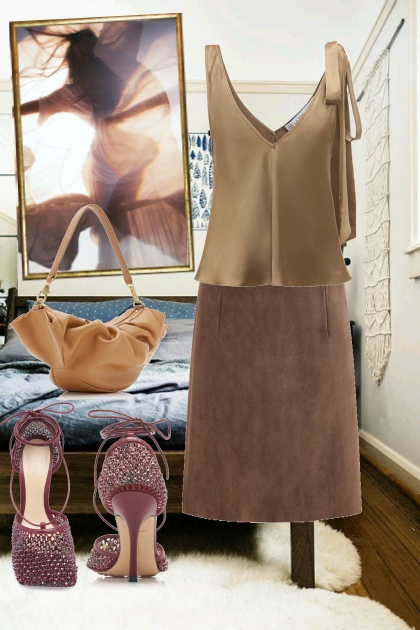 Coffee coloured