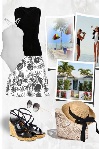 Summer, the  sea, the sun