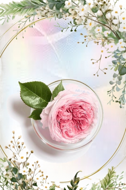 Pink rose 25