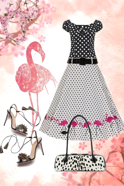 Pink flamingo 25