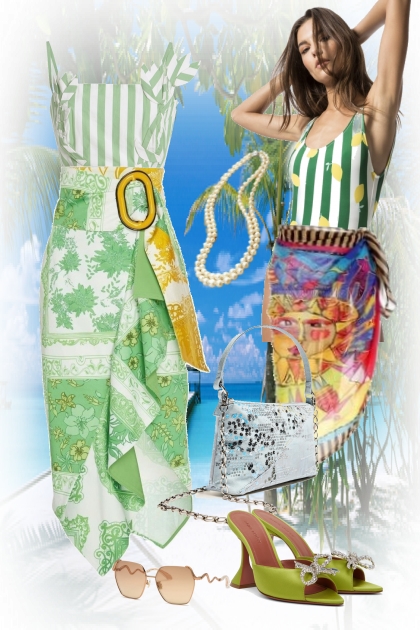 Summer in green 25- Модное сочетание