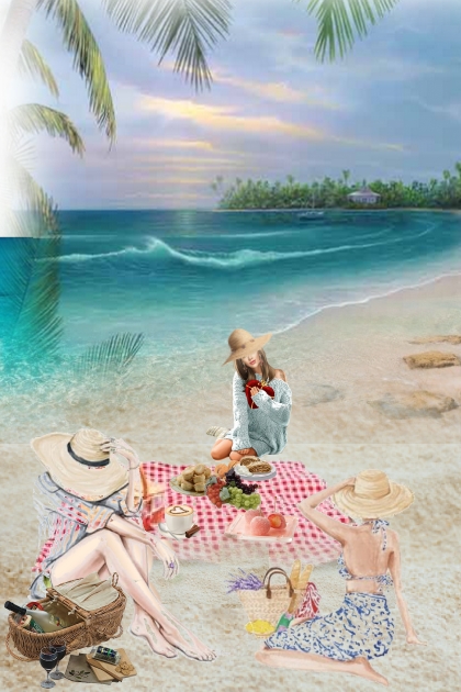 Picnic on the sand