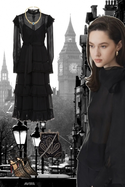 Elegant black dress