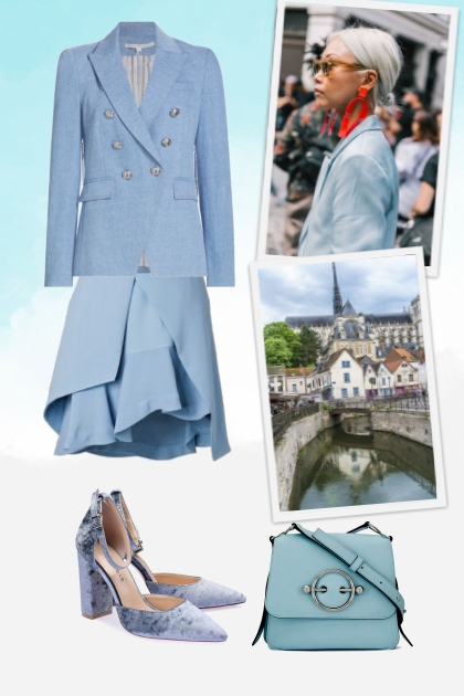 Formal blue