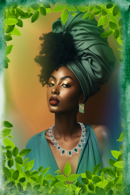 Emerald necklace 2