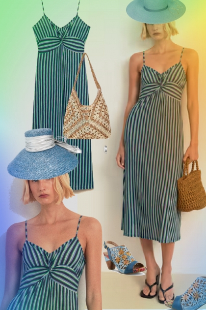 Glamorous stripes- Combinaciónde moda