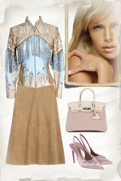 Fringed blouse