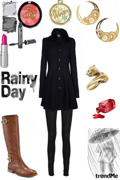 Rainy night- Combinazione di moda