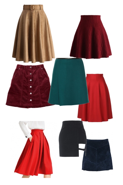 skirts- Modna kombinacija