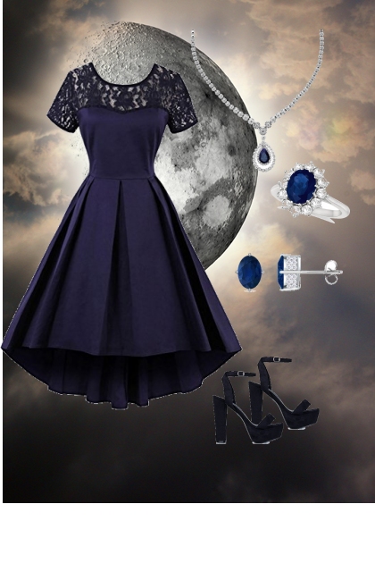 Sapphire Moon- Fashion set