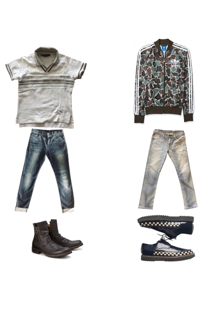 outfits- Combinazione di moda