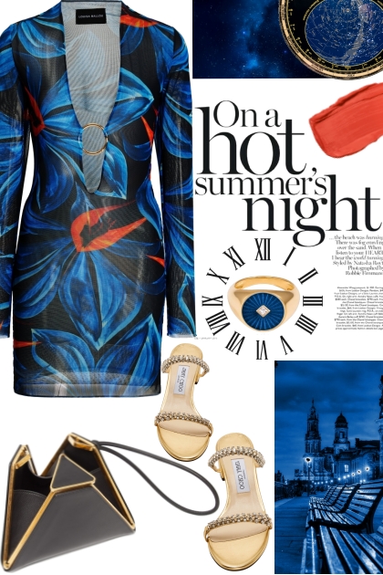 Summer Night out- combinação de moda
