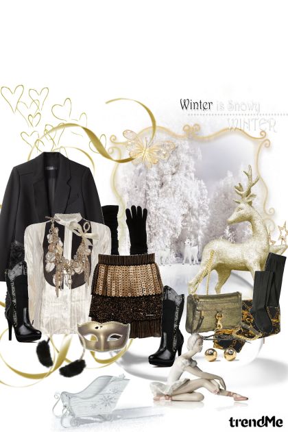 sophisticated winter- Модное сочетание
