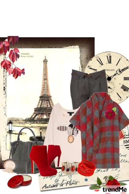 Autumn in Paris...- Combinazione di moda