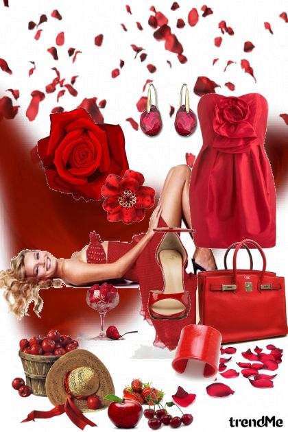 little red...- Combinazione di moda