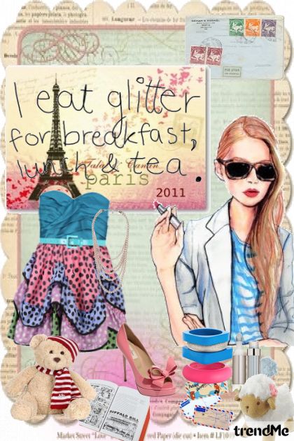 glitter- Модное сочетание