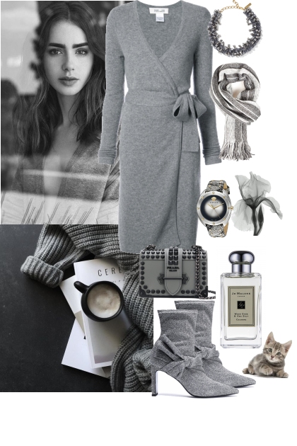 Grey tones- Modna kombinacija