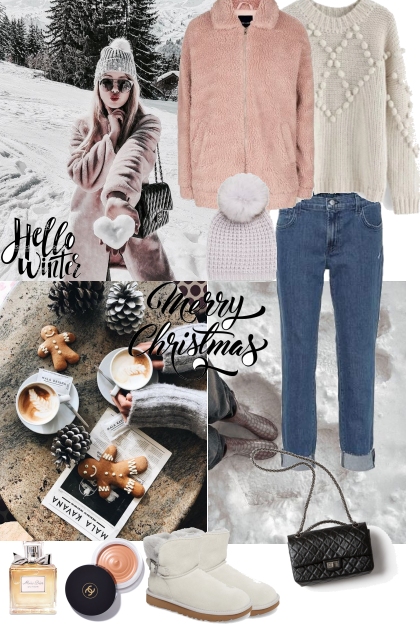 I wish you a Merry Christmas and Happy New Year- Fashion set