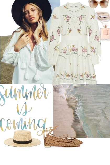Romantic Summer- combinação de moda