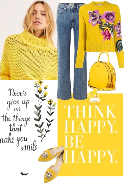 Yellow mood- Combinazione di moda