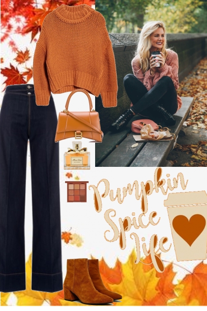October autumn style- Modekombination