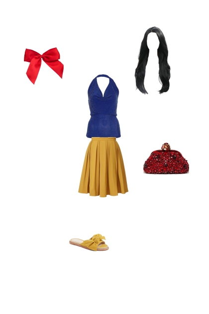 Snow White modern day outfit- combinação de moda
