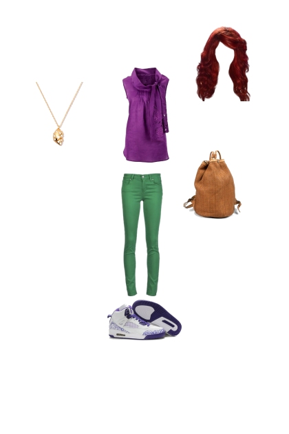 Princess Ariel modern day outfit- Modekombination