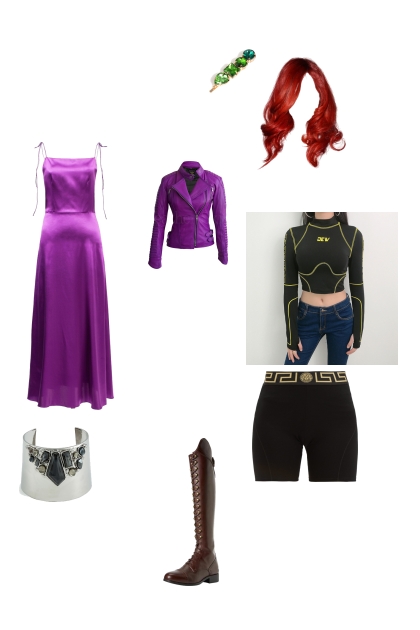 Starfire from Teen Titans- combinação de moda