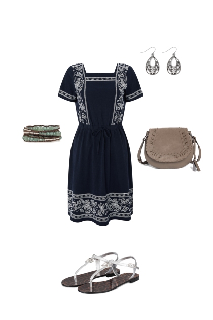 Summer Dress- Combinazione di moda